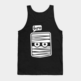 Boo Ghost Halloween Tank Top